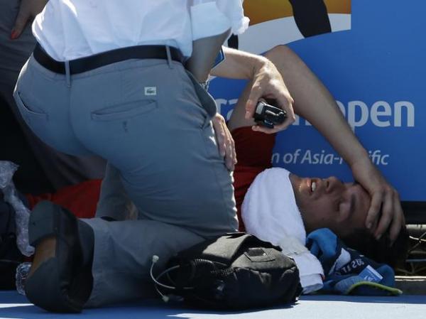 Frank Dancevic se sentiu mal em jogo da primeira rodada e alertou para risco de morte(Imagem:Reprodu&ccedil;&atilde;o)