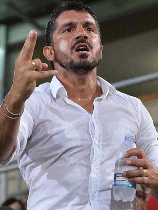 Gattuso deixa o Palermo ap&oacute;s tr&ecirc;s meses no  comando da equipe siciliana.(Imagem:Reprodu&ccedil;&atilde;o)