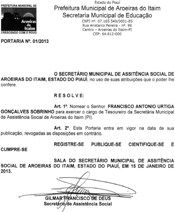 Genro do ex-prefeito.(Imagem:Reprodu&ccedil;&atilde;o/Viagora)