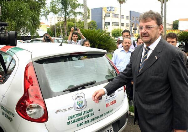 Governador Wilson Martins entrega 50 viaturas para refor&ccedil;ar policiamento no interior(Imagem:Kalberto Rodrigues)