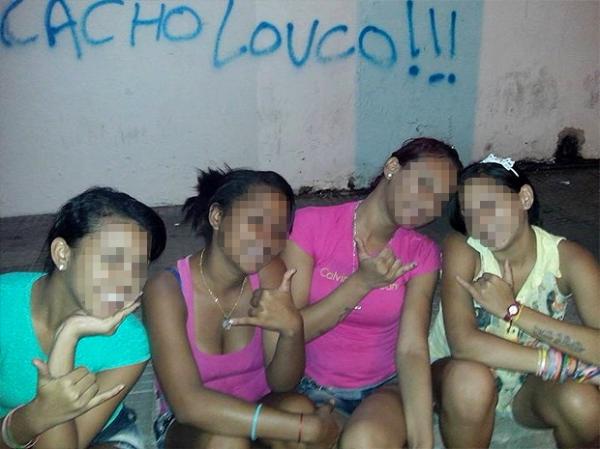 Grupo foi identificado depois de postar fotos em uma rede social (Imagem:Reprodu&ccedil;&atilde;o/Facebook)