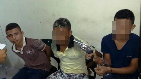 Grupo preso ap&oacute;s persegui&ccedil;&atilde;o no Lourival Parente(Imagem:Divulga&ccedil;&atilde;o)