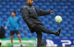 Guardiola segue sem clube desde que deixou o Barça no fim da temporada
