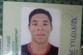 Gusmon Alves de Moura, de 19 anos