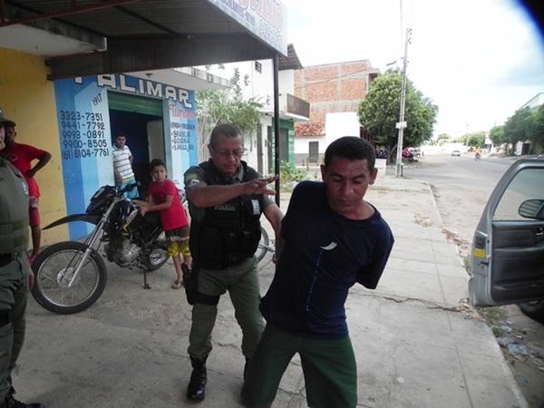 Homem é preso em Parnaíba(Imagem:Reprodução)