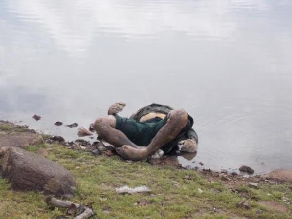 Homem encontrado morto no rio Long&aacute; da cidade de Esperantina.(Imagem:Reprodu&ccedil;&atilde;o)