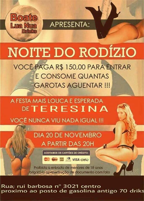 Imagem oferece rod&iacute;zio de mulheres por R$150,00(Imagem:Reprodu&ccedil;&atilde;o)