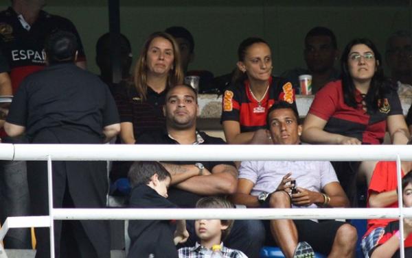 Imperador assiste a Botafogo x Flamengo no Engenh&atilde;o(Imagem:Luciano Belford / Futura Press)