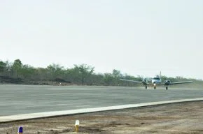 Inauguração do Aeroporto de Cangapara em Floriano