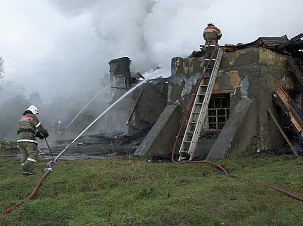 Inc&ecirc;ndio destruiu hospital psiqui&aacute;trico na R&uacute;ssia.(Imagem:Reprodu&ccedil;&atilde;o)