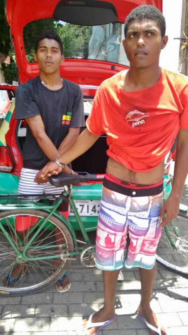 Isaac Roberto,18 anos, e Paulo Roberto, 20 anos(Imagem:Divulga&ccedil;&atilde;o)