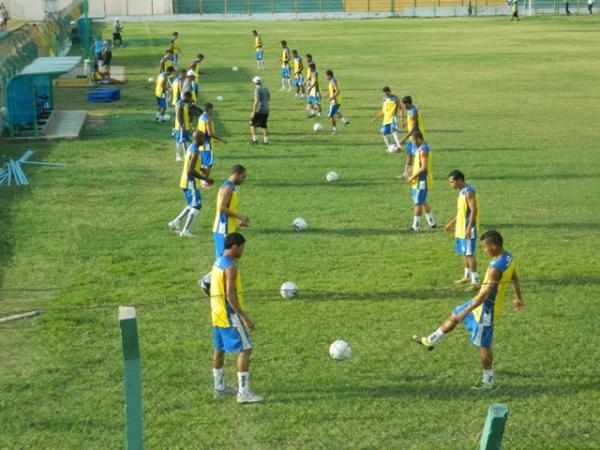 Jogadores da Sociedade Esportiva de Picos.(Imagem:Reprodu&ccedil;&atilde;o)