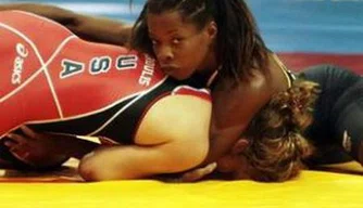 Joice Silva em ação no Pan de 2011
