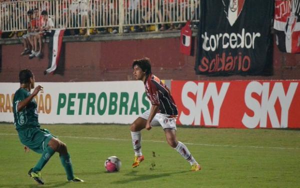 Joinville venceu o Guarani no primeiro turno: 2 a 0, na Arena Joinville(Imagem:Reprodução)