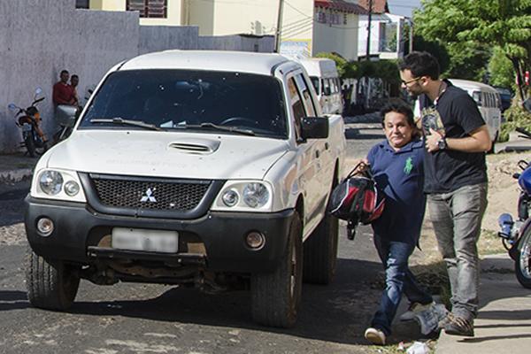 Jos&eacute; Mon&ccedil;&atilde;o &eacute; preso pela pol&iacute;cia(Imagem:Blog do Coveiro)