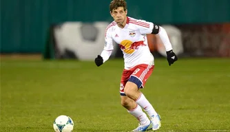 Juninho em ação pelo New York: passagem rápida na MLS
