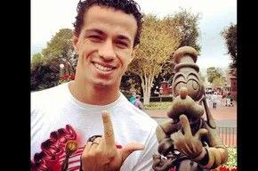 Leandro Damião conheceu a Disney nas férias