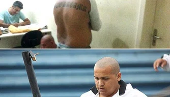 Leone Mendes da Silva, 23 anos, bateu em atleticano e foi preso .