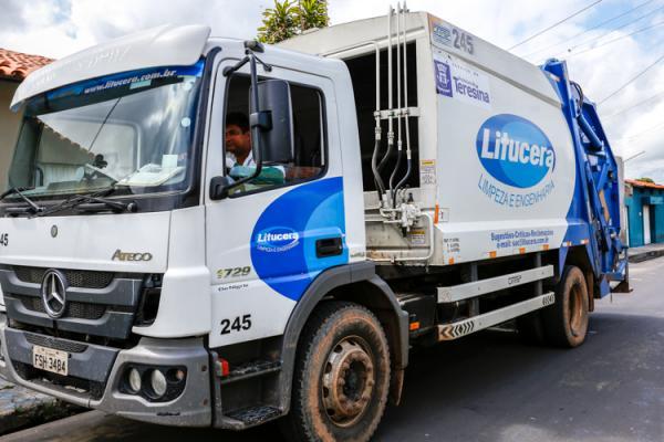 Litucera &eacute; contratada para fazer a coleta de lixo de Teresina(Imagem:Reprodu&ccedil;&atilde;o)