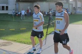 Lodeiro fez seu primeiro treino pelo Botafogo