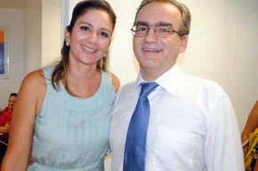 Lucy Soares e Firmino.