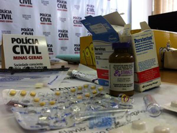 Mais de 2.000 compridos de ecstasy foram  apreendidos(Imagem:Reprodu&ccedil;&atilde;o)