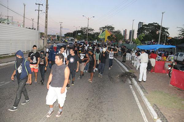 Manifesta&ccedil;&atilde;o contra a Copa.(Imagem:Reprodu&ccedil;&atilde;o)