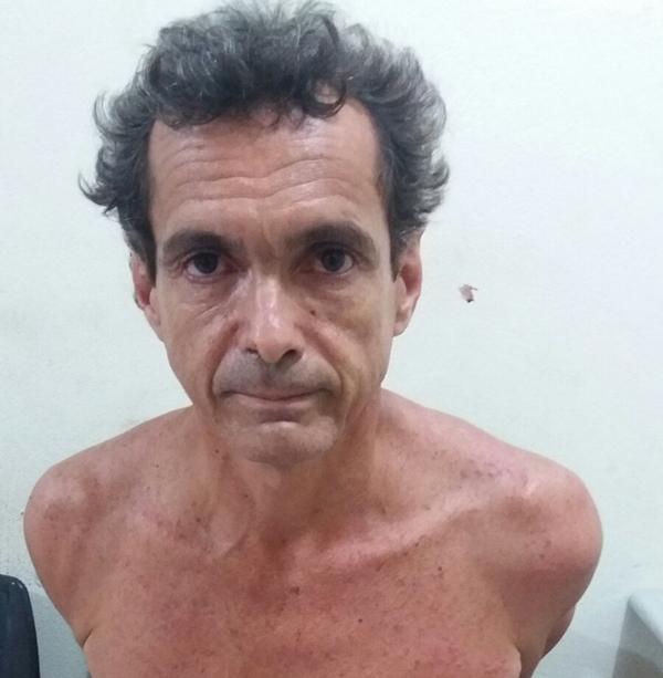 Marco Aur&eacute;lio, preso no Parque M&atilde;o Santa(Imagem:Dviulga&ccedil;&atilde;o)