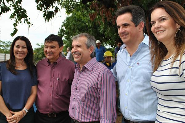 Margarete, Wellington, Jo&atilde;o Vicente, Ciro Nogueira e Iracema Portela(Imagem:B&aacute;rbara Rodrigues)