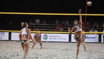 Mari Paraíba e natasha em ação em Sobral, no Ceará, pelo Sul-Americano
