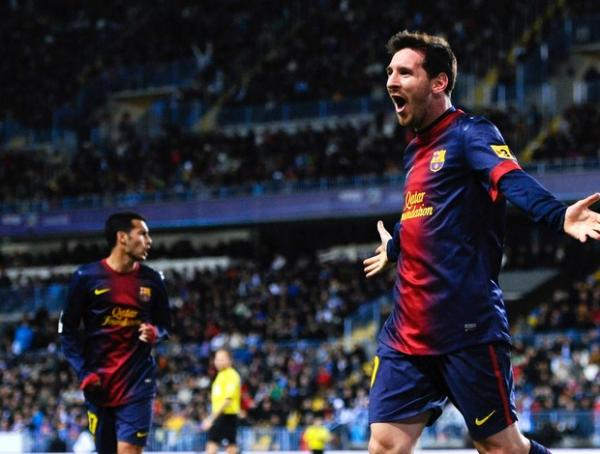 Messi deu show diante do Osasuna(Imagem:Reprodução)