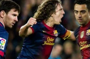Messi, Puyol e Xavi renovam seus contratos com o Barça