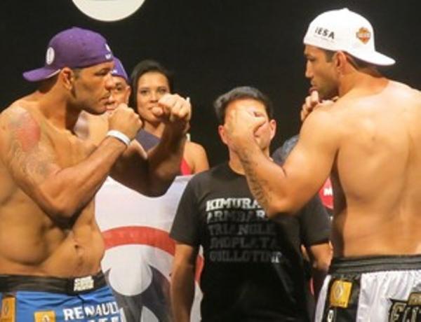 Minotauro e Werdum se encaram no evento que teve a final do TUF 2(Imagem:Reprodução)