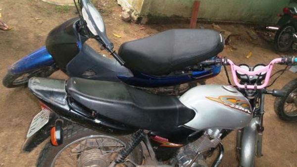 Motos em poder dos acusados(Imagem:Reprodu&ccedil;&atilde;o)