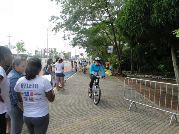 Mulheres aderem ao triathlon e participam de prova do Campeonato Piauiense(Imagem:Divulga&ccedil;&atilde;o)