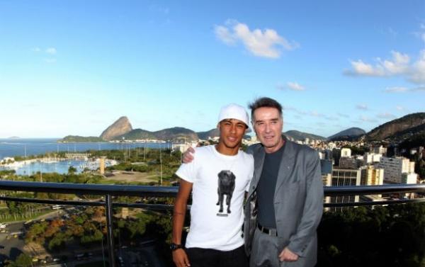 Neymar e Eike Batista(Imagem:Divulga&ccedil;&atilde;o)