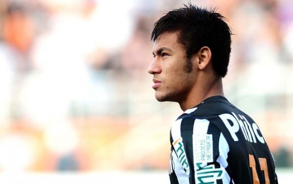 Neymar, na final do Paulistão entre Corinthians e Santos (Imagem:Reprodução)