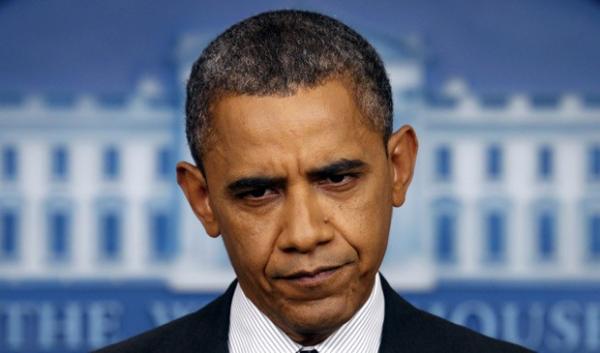 O presidente dos EUA, Barack Obama, d&aacute; entrevista nesta segunda-feira (20) na Casa Branca(Imagem:Reprodu&ccedil;&atilde;o)