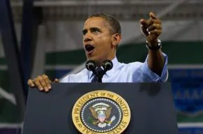 O presidente dos EUA, Barack Obama, discursa nesta quarta-feira (22) em Las Vegas, Nevada