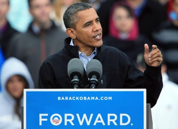 Obama fala a eleitores em Denver, no Colorado, nesta quinta-feira (4) (Imagem:Divulgação)