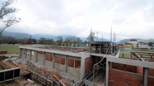 Obras no Ninho do Urubu, em Vargem Grande, ficarão prontas de dezembro(Imagem:Site oficial do Flamengo)