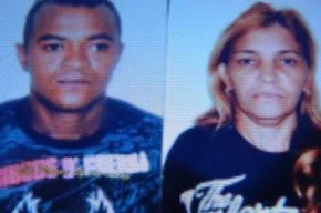 Os acusados Francisco das Chagas e Maria Eliane