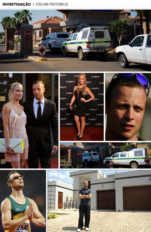 Oscar Pistorius est&aacute; sendo investigado por morte da namorada(Imagem:Reprodu&ccedil;&atilde;o)