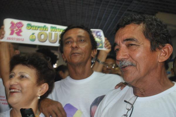 Pais de Sarah Menezes.(Imagem:Reprodu&ccedil;&atilde;o)