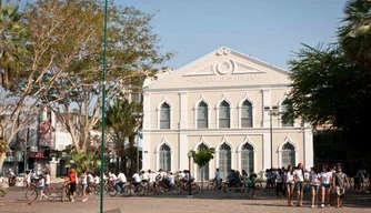 Passeio Ciclístico da programação Primavera dos Museus - Teatro 4 de Setembro