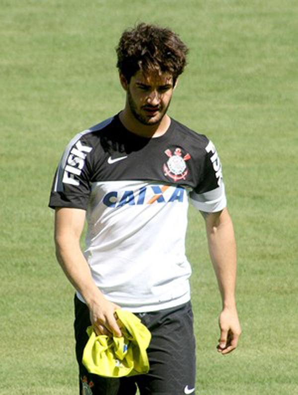 Pato, em treino do Tim&atilde;o (Imagem:Reprodu&ccedil;&atilde;o)