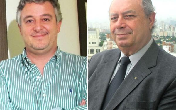 Paulo Nobre ou Décio Perin: um deles será presidente do Palmeiras (Imagem:Reprodução)