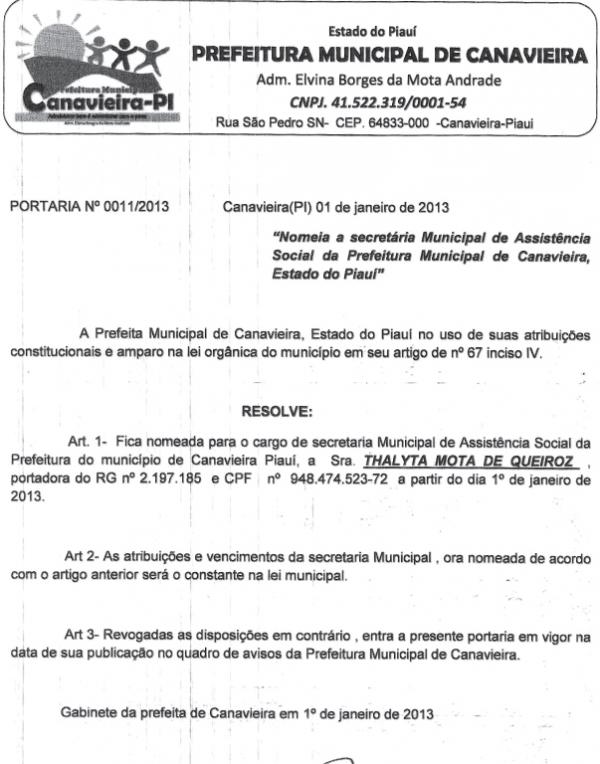 Portaria(Imagem:Reprodução/Viagora)