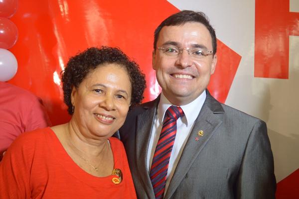 Posse dos novos diregentes do PT estadual e municipal.(Imagem:Divulgação)