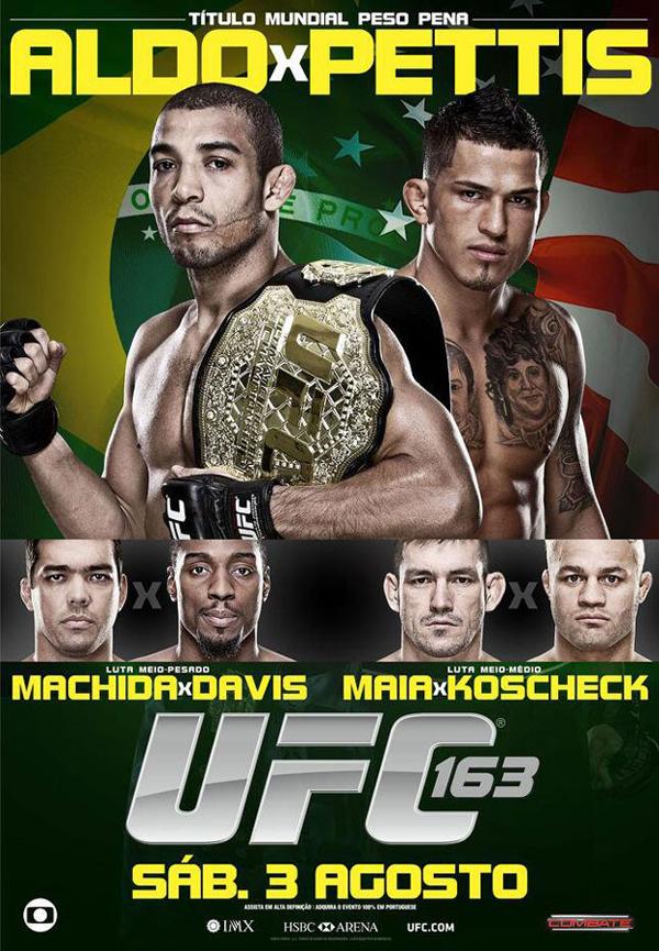 Pôster oficial do UFC Rio 4(Imagem:Reprodução)